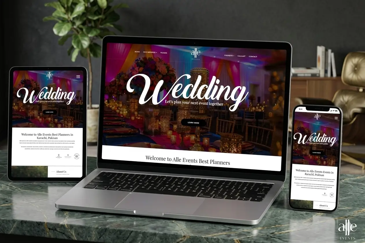 Alle Events website project